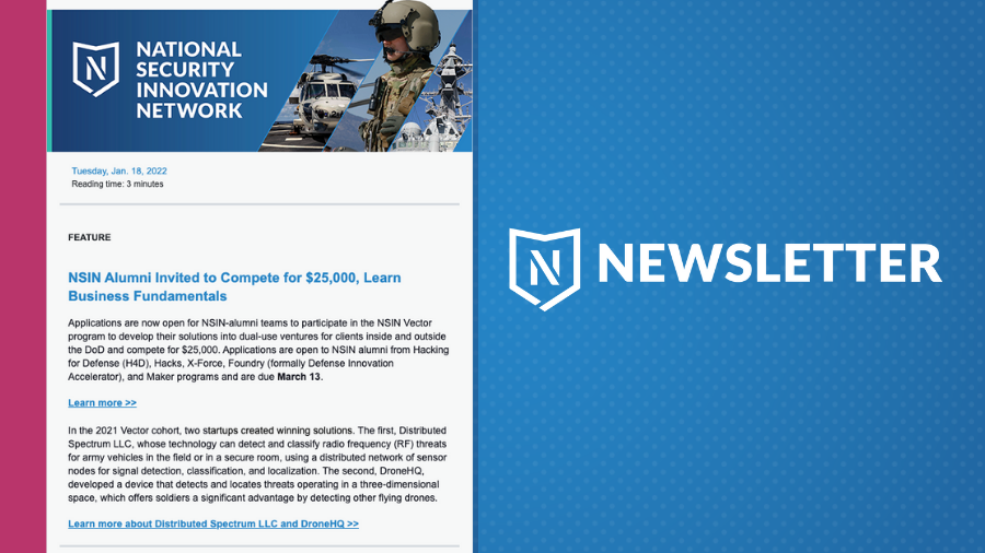 NSIN Newsletter Jan. 18, 2022